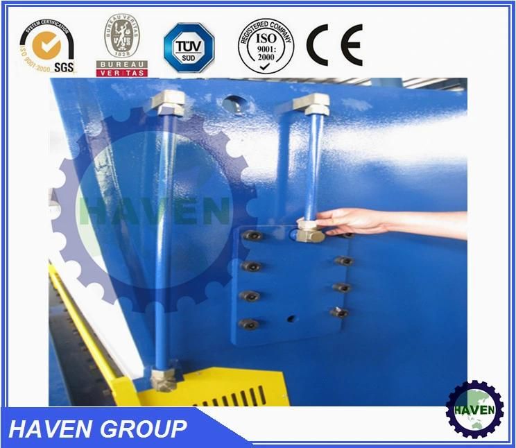 CNC hydraulic Guillotine Shearing Machine, CNC Hydraulc Steel Plate Cutting Machine