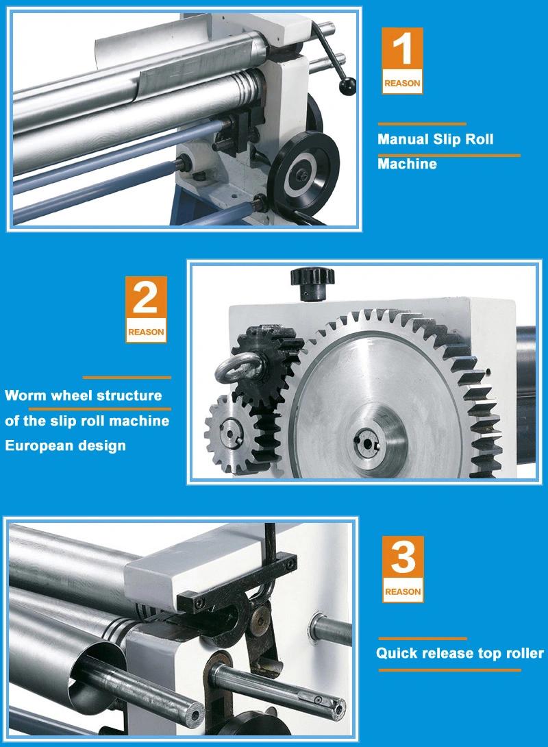 Manual Metal Sheet Bending Machine W01-2x1000