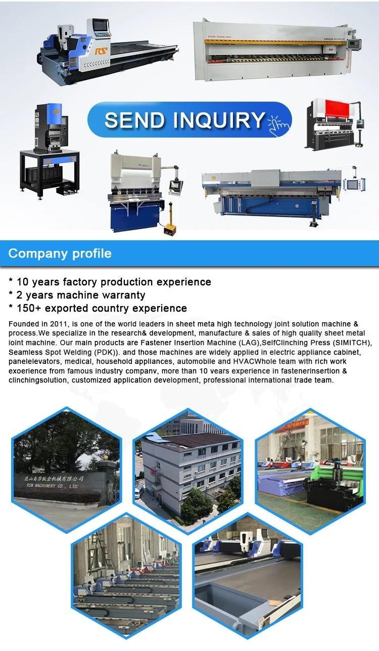 with Alarm Device Frame Structure Design Full-Servo Metal Slotting Machine