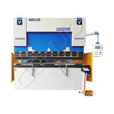125t/3200 Sheet Metal CNC Bending Machine CNC Hydraulic Press Brake for Iron