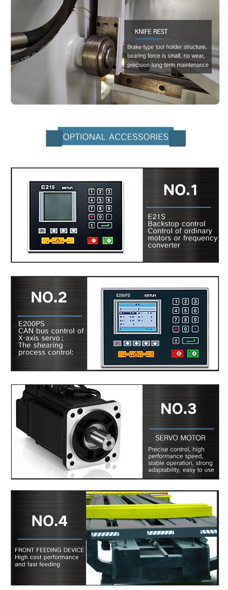 Small Mechanical Plate Sheet Digital Direct Shearing Machine