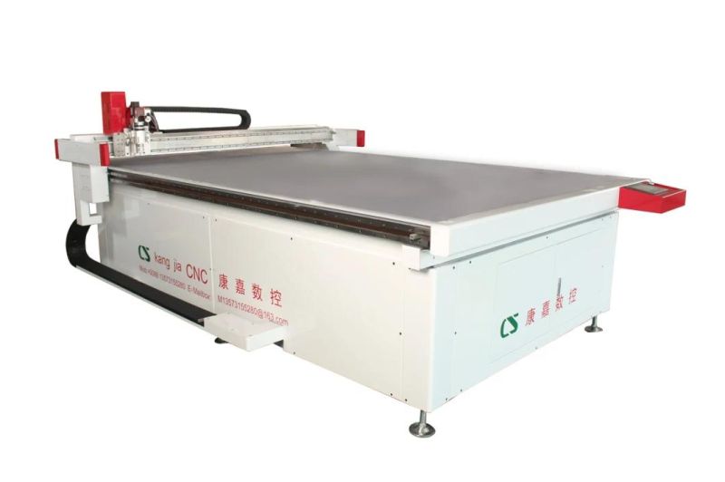 Digital CNC Router Manufacturer Oscillating Knife Foam PVC EVA Rubber Cutting Machine
