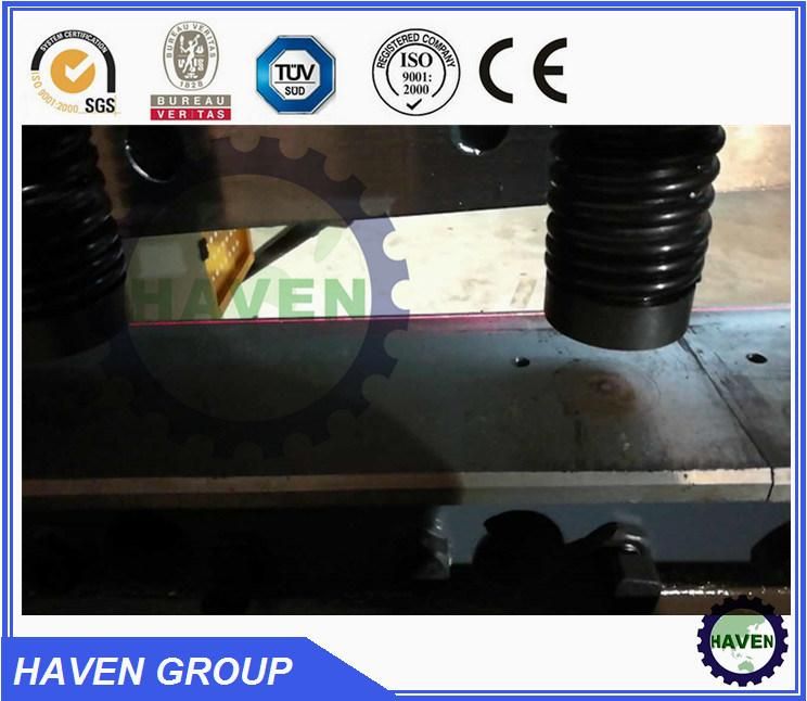 QC12Y-6X4000 CE approved hydraulic shearing machine for sale, automatic CNC hydraulic guillotine shearing machine
