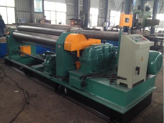 Hydraulic 3-Roller Symmetrical Steel Plate Rolling Machine for Pipe Making