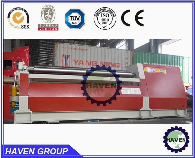 W12S-12X2500 4-Rollers Steel Plate Bending and Rolling Machine