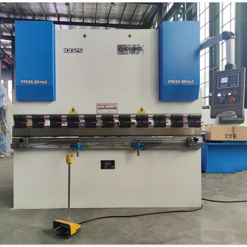 Wc67K 80t/2500 Bending Machine Price 4m Plate CNC E21 System Hydraulic Plate Bender Press Brake Machine