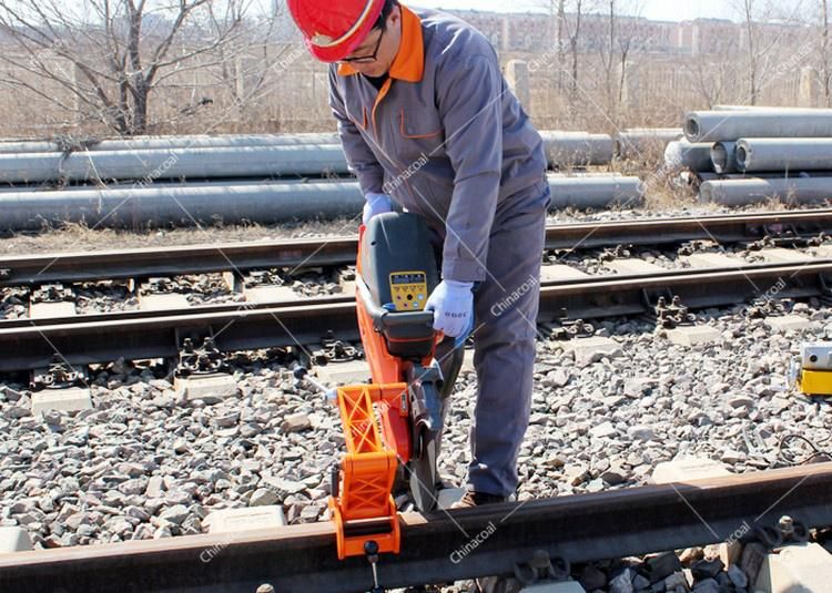 Railway Internal Combustion Rail Cutting Machine Rails Saw