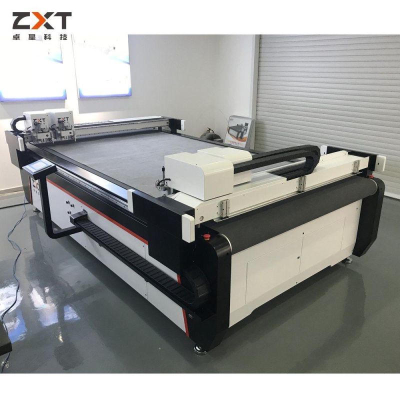 Zhuoxing CNC Oscillating Knife Cutting Machine for Car Mat Seat Floor Mat