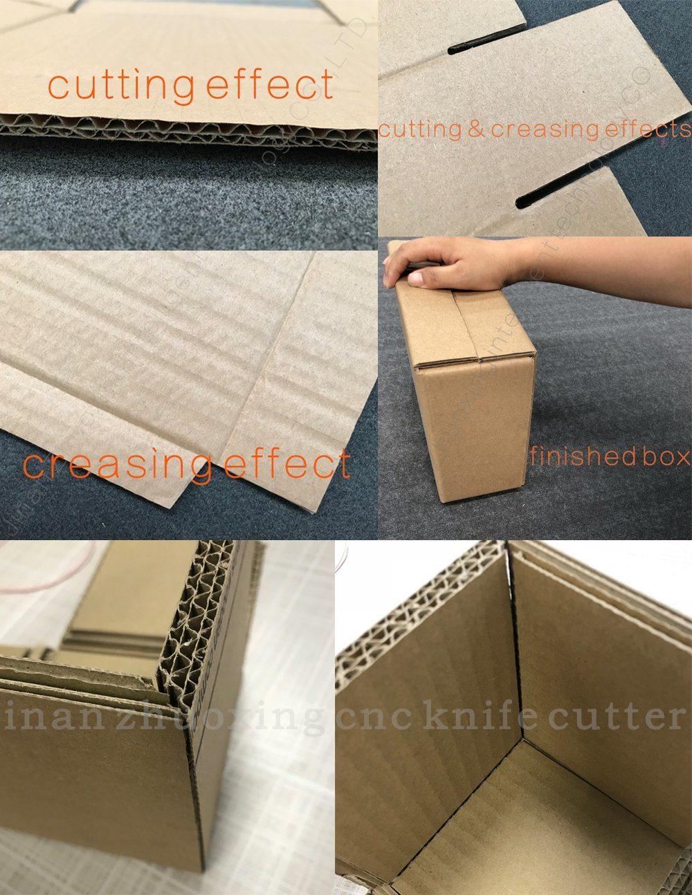 Zhuoxing Cardboard Cutting Machine CNC Vibrating Knife Cutter Box Making Machine
