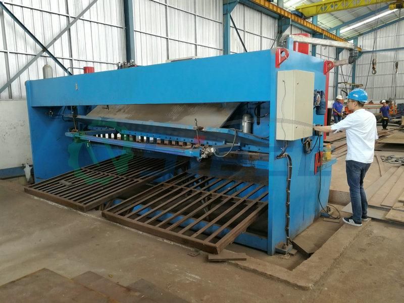 Metal Sheet / Plate CNC Hydraulic Guillotine Cutting / Shearing Machine Price