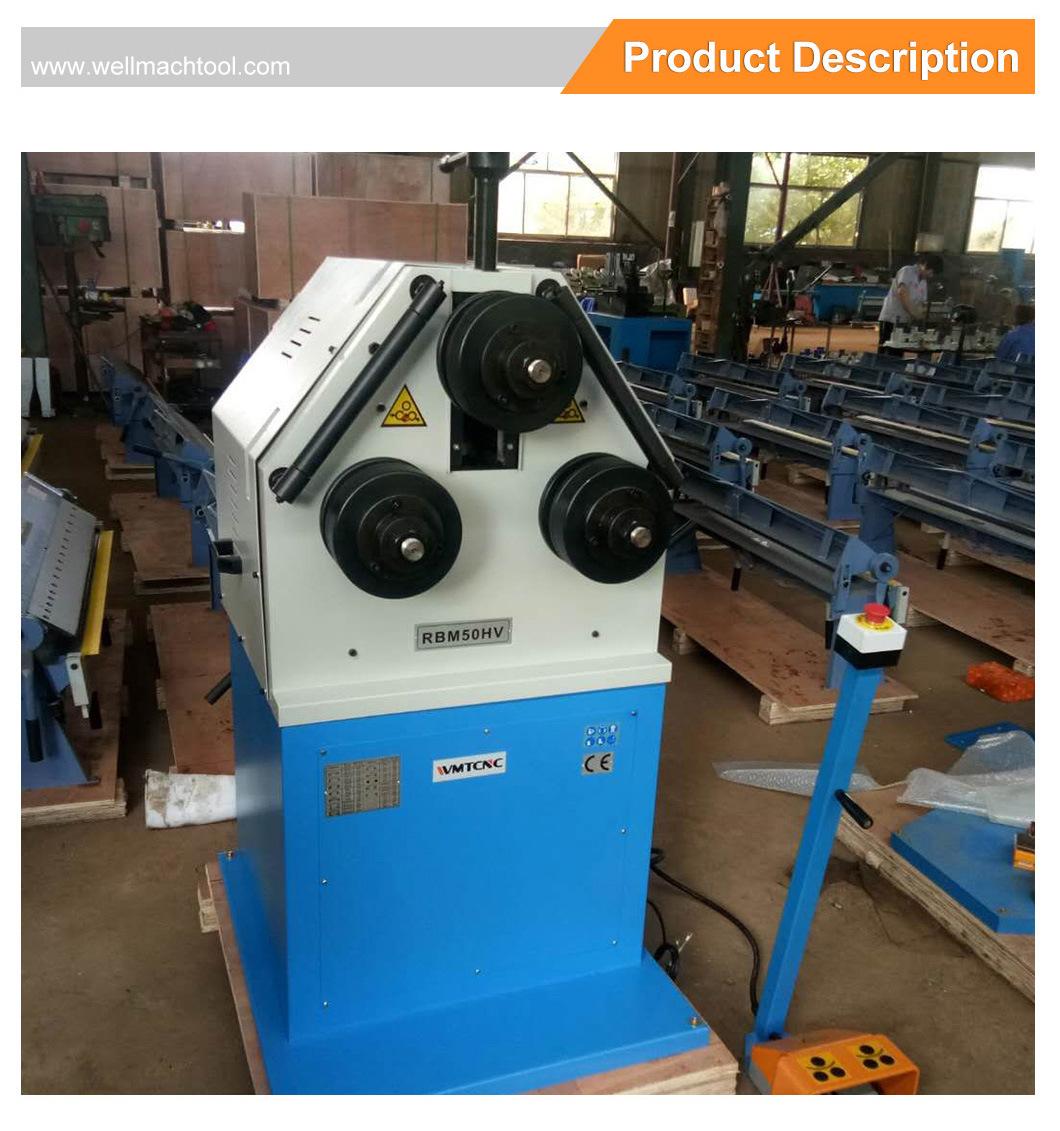 RBM50HV round bending machine with CE with China low price