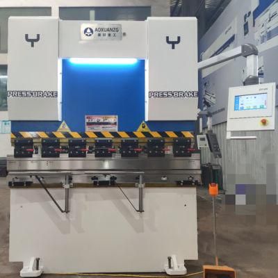 WC67Y/K-80T/2500 CNC Hydraulic Bending Machine Plate Press Brake Bending Machine with Tp10s Control System