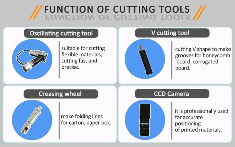 Automatic Oscillating Knife Carton Box Cutting Machine for Honeycomb Board