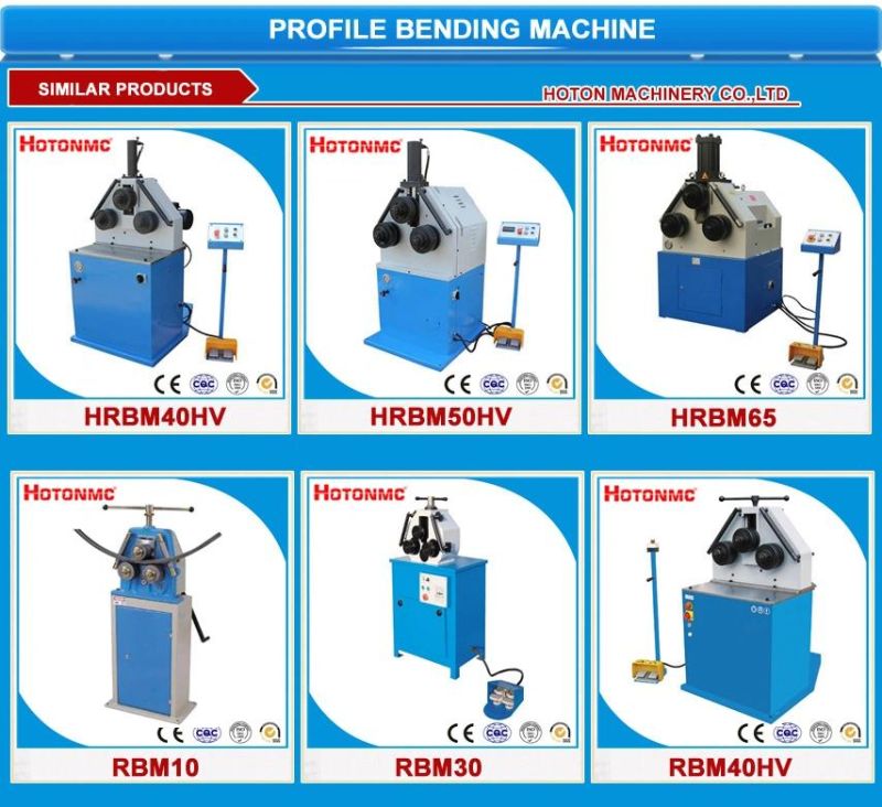 HRBM65HV New Type Hydraulic Round Bending Machine Section Bender Roller Profile Rolling Roladoras