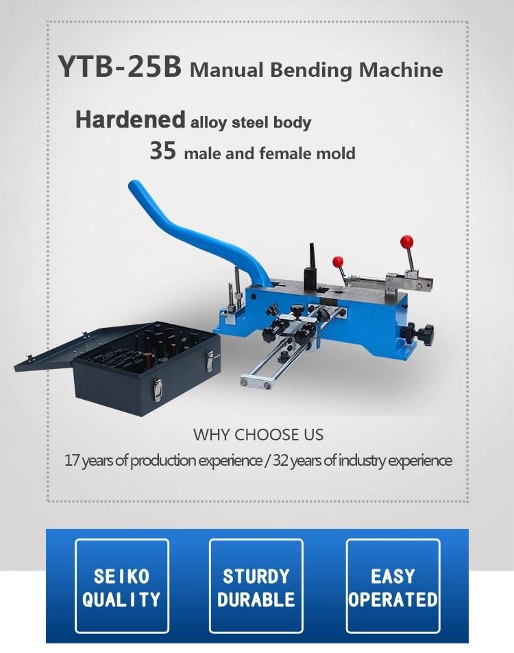 Manual Rule Bending Machine for 2PT 3PT Rule Bending Die Making