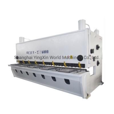 Hydraulic Power Nc Control Metal Sheet Cutting Machine