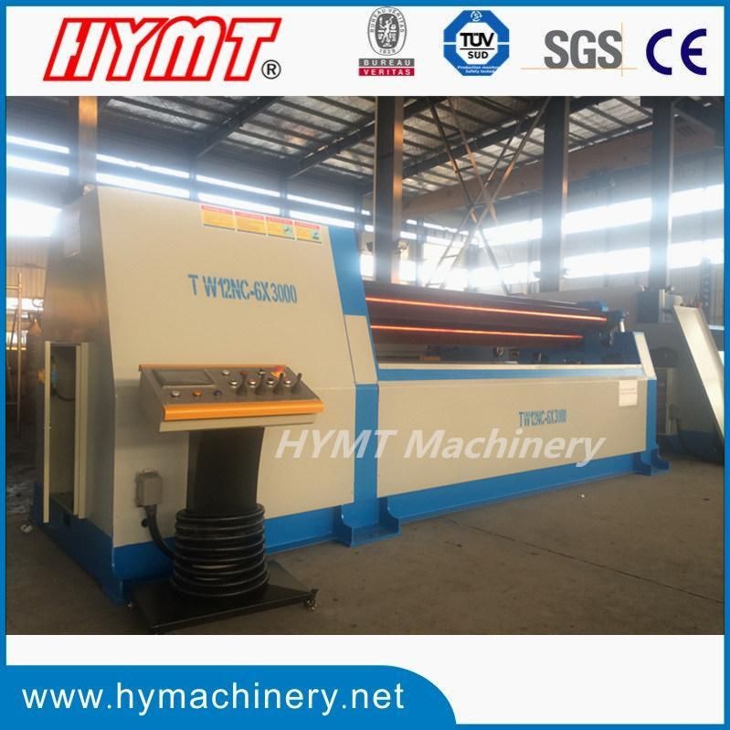 W12S-12X2500 four roller hydraulic rolling machine/plate bending machine