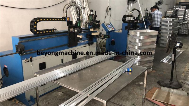 Super High Efficiency Hydraulic Full Automatic CNC Aluminium Profile Tube Bending Machine Luggage Frame Pipe Bender