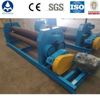 W11-6*2000 Semi- Automatic Plate 3-Rollers Bending and Rolling Machine
