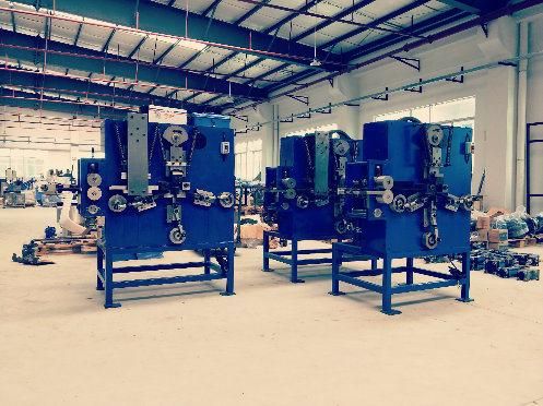 Fully Automatic Fiber Band Mechanical Strapping Buckle Machine From China