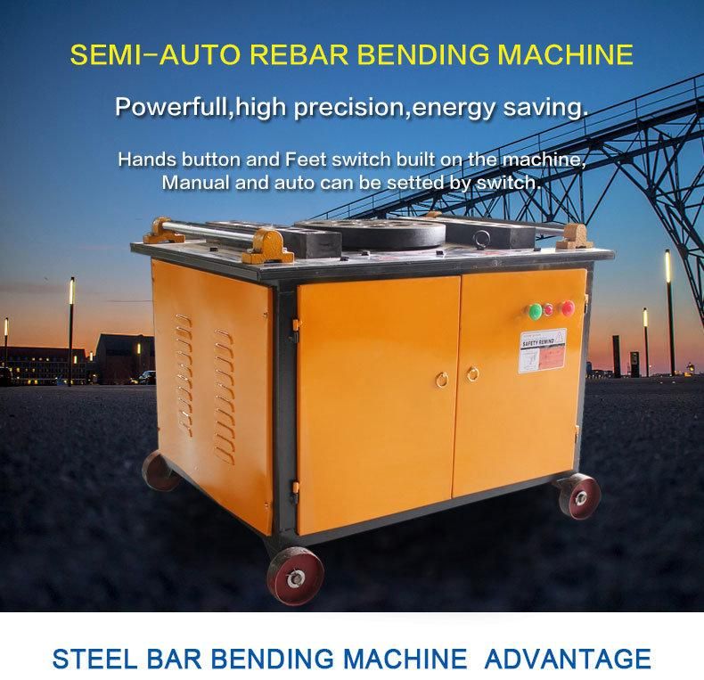 Automatic Steel Bender/Iron Rebar Stirrup Bending Machine for Construction