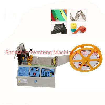 Hot Cold Knife Nylon Webbing Ribbon Fabric Cutter Cutting Machine