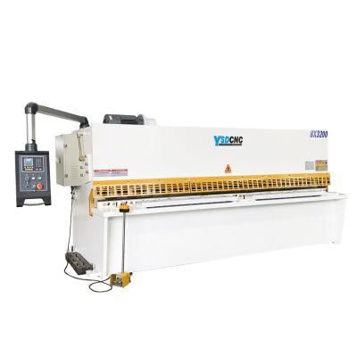 QC12K CNC Hydraulic Metal Swing Beam Cutting Machine for Sale