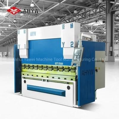 Ce Certified Da66t 63t 2500mm CNC Hydraulic Press Brake Machine