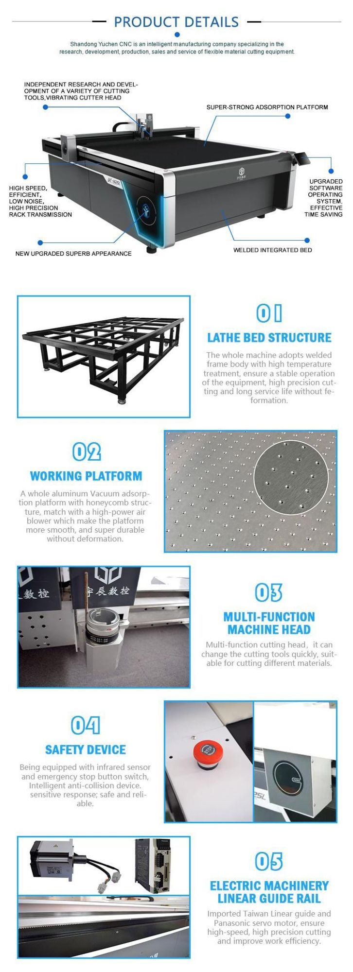 Electromagnetic Wave Insulation Material Digital CNC Cutter / Cutting Machine