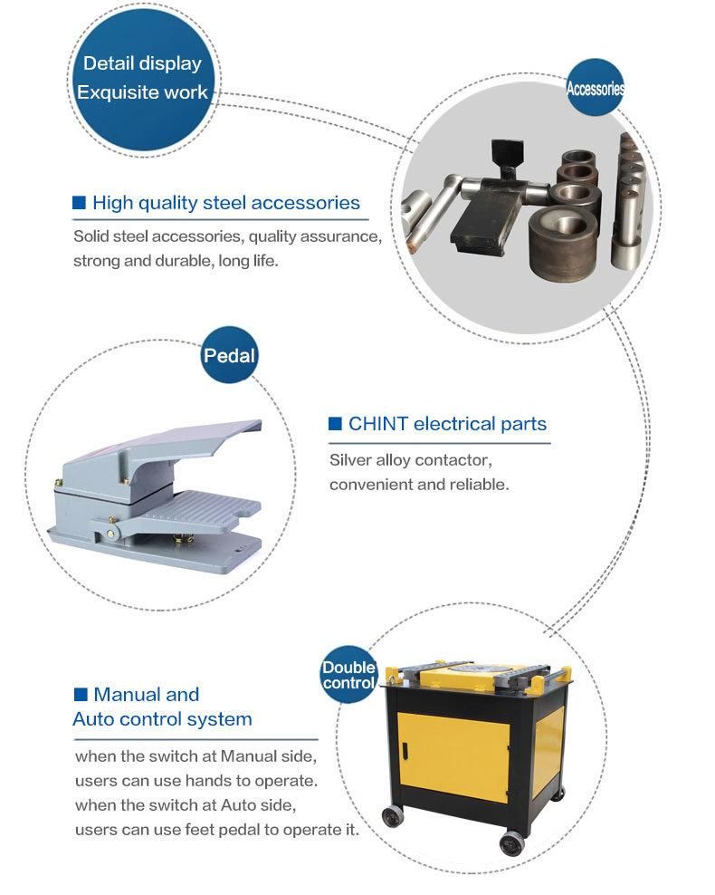 Gw42D Reinforced Rebar Bending Machine Wire Bending for Steel Bar