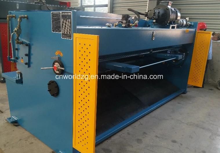 QC12y-8X3200 Hydraulic Shearing Machine for 8mm Sheet Cutting