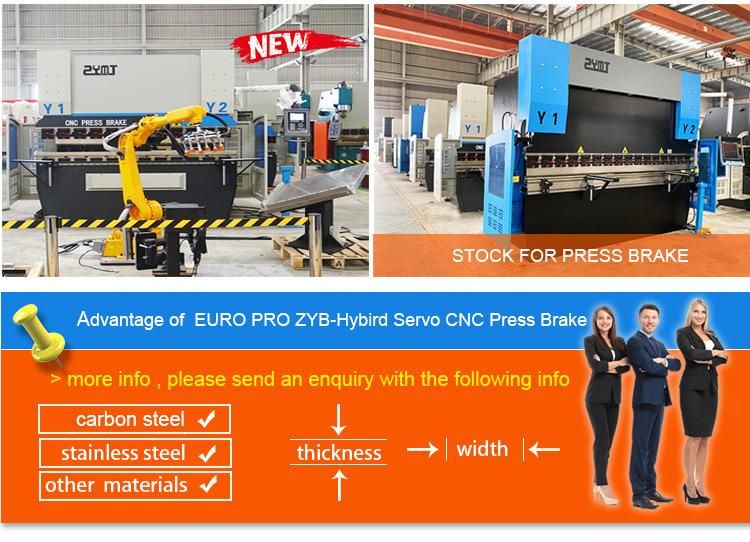 Factory Price Customized Hydraulic Steel Plate Press Brake