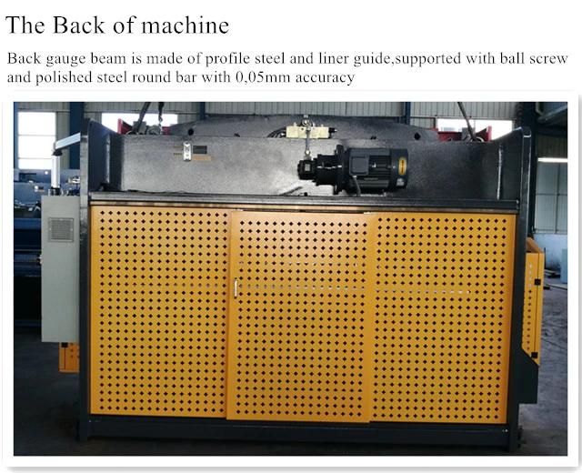 Hydraulic metal plate bending machine, hydraulic press brake, big capacity