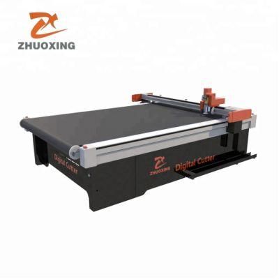 Velvet Fabric Cutting Machine CNC Cloth Flatbed Fabric Cutter