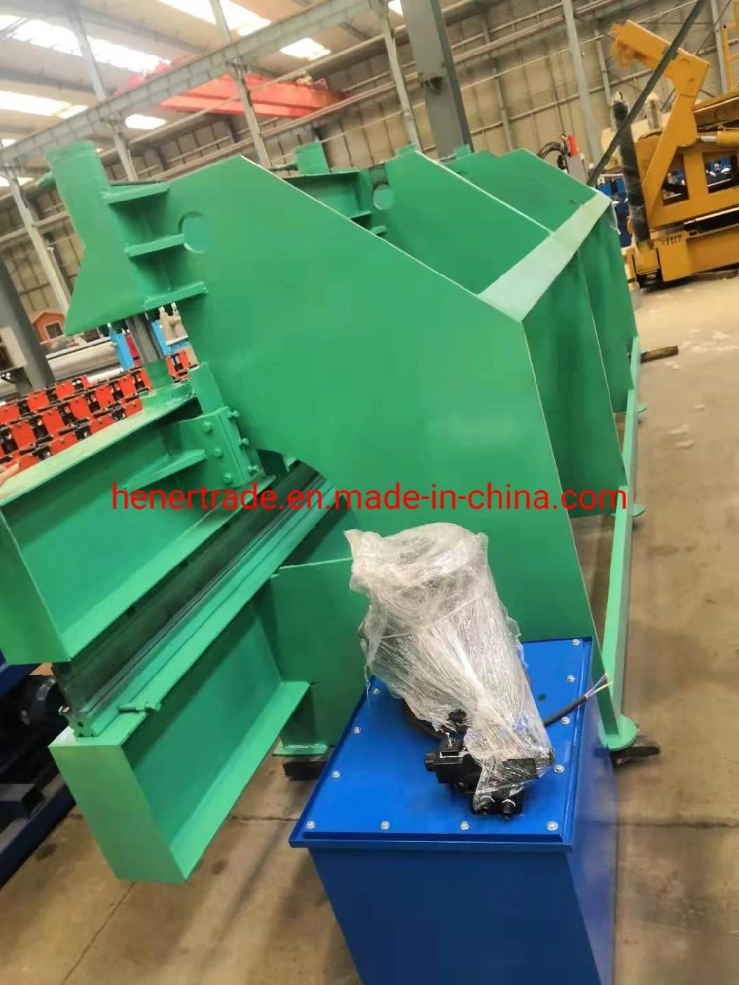 4m/6m Hydraulic Steel Sheet Bender Roofing Steel Plate Bending China Machine