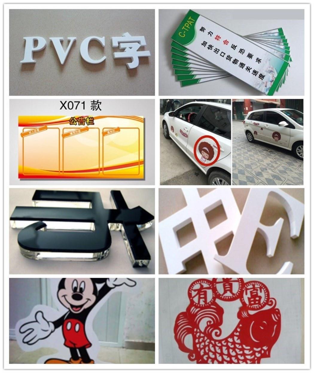 Flexible Material Kt Board /Cardboard Cutting Equipment for Advertising Industry