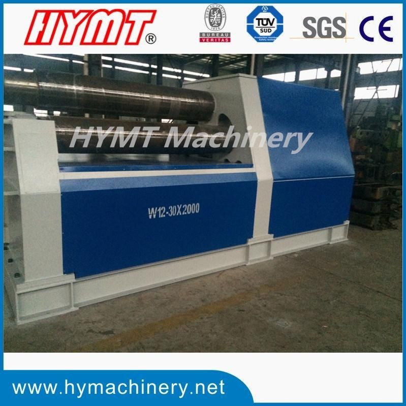 W12S-20X4000 Universal Hydraulic Steel Plate Bending Rolling Machine