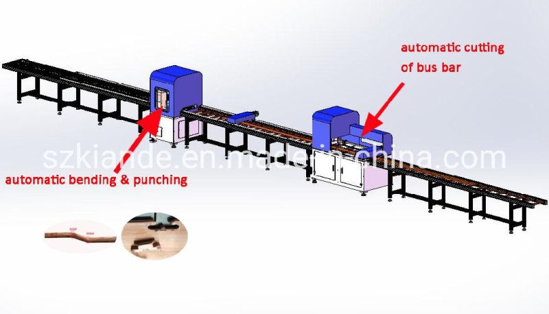 Hydraulic Bus Bar Punching Bending Cutting Machine