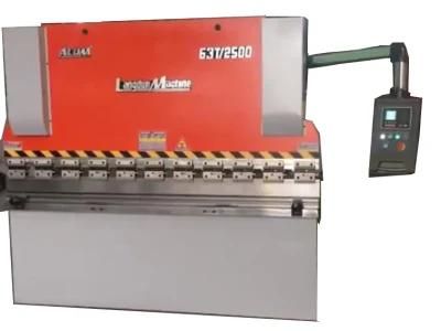 Small-Scale Plate Press Brake, Stainless Steel Hydraulic Press Brake Wc67y-63t/3200