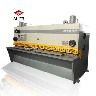 OEM Provided 8X3200 Hydraulic Mild Steel Plate Cutting Machine