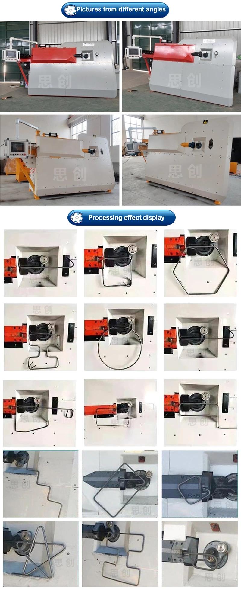 Automatic Iron Rod Bending Machine Rebar Bender Die Making Machine Price