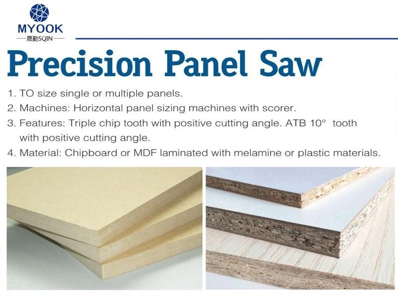 High Precision Sandwich Panel Cutting PCD Circular Saw Blades for Sawmill