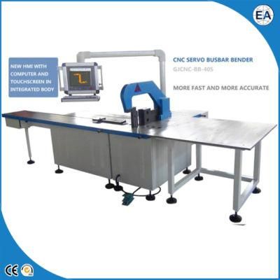 CNC Hydraulic Copper Aluminum Busbar Servo Bending Machine with 3D Software