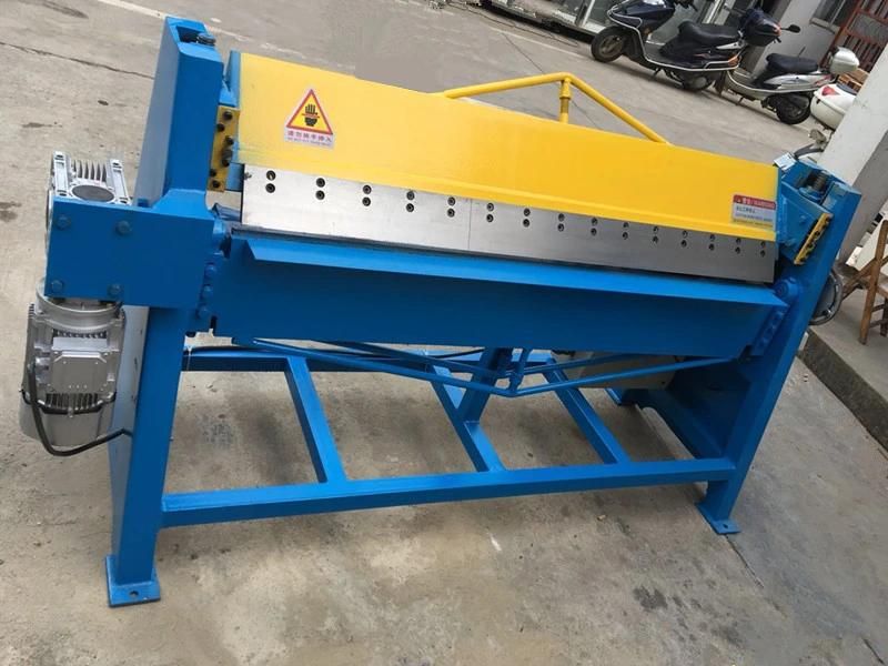 Galvanized Sheet Plate Cutting Folding Machine/Electric Bending Folding Machine for HVAC Square Rectangular Duct