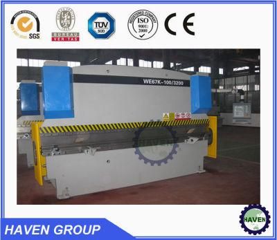 WC67Y-100/4000 CNC Hydraulic Steel Plate Bending Machine with SGS Certificate