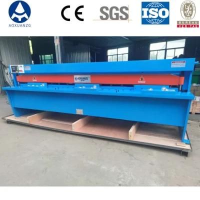 Factory Price Q11-2*1300 Steel Plate Electric Shearing Machine /HVAC Galvanized Sheet Metal Power Duct Cutting Machine