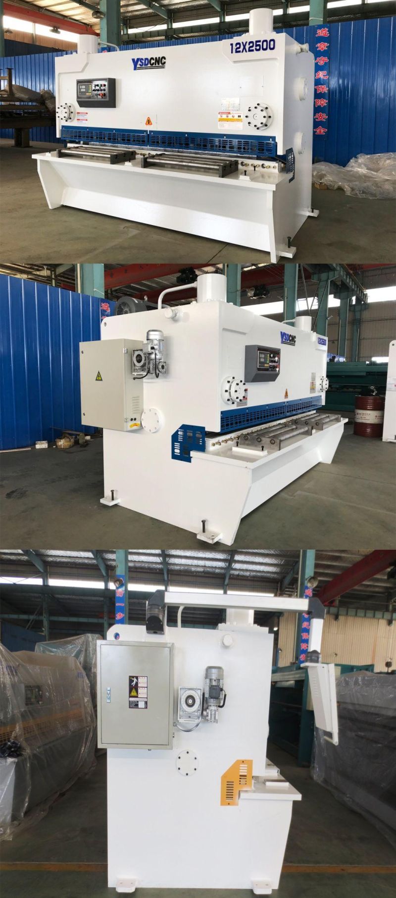 Sheet Metal Hydraulic Cutting Machine with Delem Da360s System