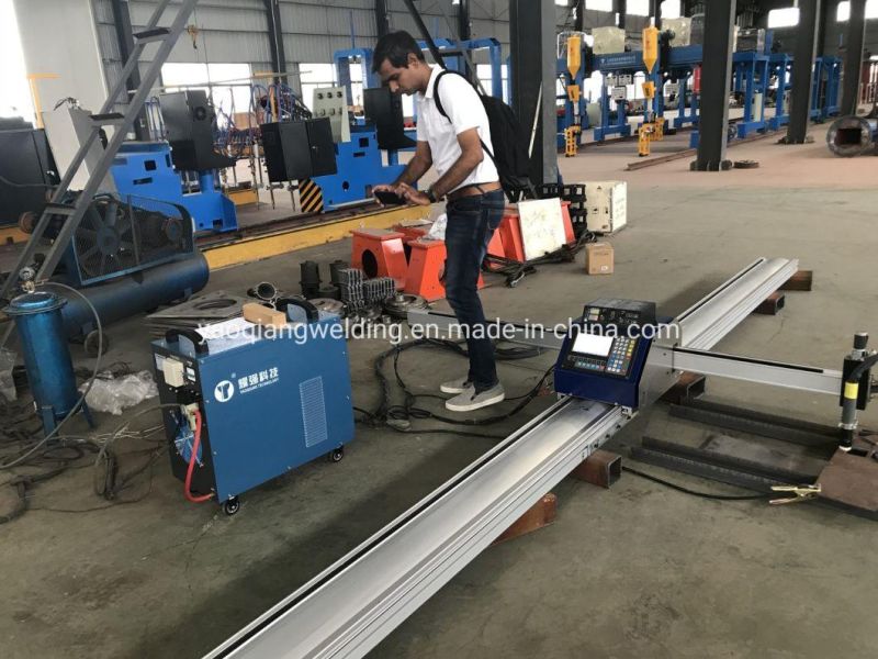 2000*6000mm Cheap CNC Mini Cutting Machine Plasma Cutting Machine with Flame Cutting Torch for Steel Plate