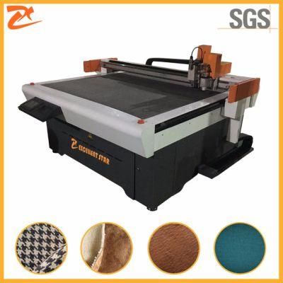 Oscillating CNC Blade Knife Bags Making Cutting Machine 1214