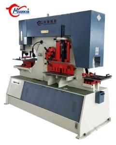 2021 Multifunctional Hydraulic Ironworker Punching Machine for Shears and Punching